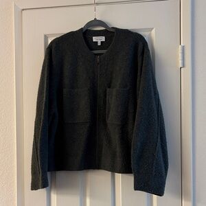 & Other Stories Green Cardigan Sweater